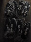 *Four Pairs of Blue Trainers Size:3