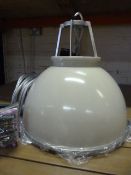 *Large White Vintage Style Industrial Ceiling Ligh