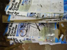 Four Roof Bar Bicycle Carriers