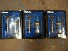 *Three Gillette Mac3 Sets