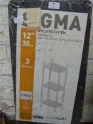 Plastic Three Tier Workshop Shelving System