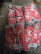 *Four Pairs of Pink Trainers Size:3