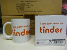 *Twelve Tinder Mugs