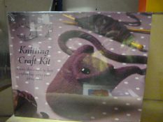 *Two Knitting Craft Kits