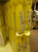 Twenty Bottles of White Liquid Shoe Renovator