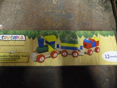 *Toytopia Wooden Stacking Train