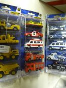 *Three Sets of Teamsterz Street Series cars & Truc
