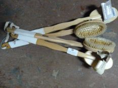 *Four Hydrea Combination Body Brushes