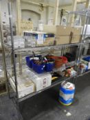 *Three Tier Mobile Chrome Pot Rack