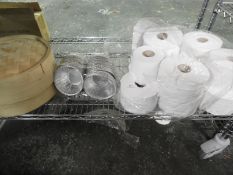 *Bamboo Steamer, Toilet Rolls, Foil Pudding Trays,