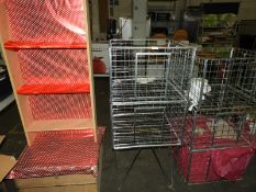 *Five Dump Baskets and a Display Stand