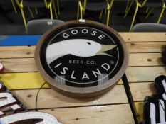 *Goose Island Illuminated Sign