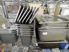 *Stainless Steel Bain Marie Inserts (Assorted Size