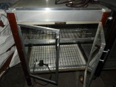 *Industrial Style Four Wheel Laundry Basket