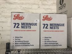 *2 Boxes Meringue Nests