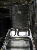 *Approximately 90 Stainless Steel Divided Dishes