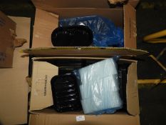 *Box of of Assorted Takeaway Food Containers