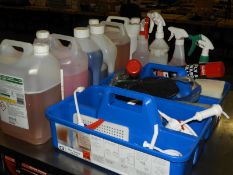 *Assorted Cleaning and Janitorial Equipment & Chem