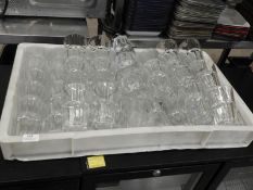 *Approximately 50 Heavy Base Drinking Glasses