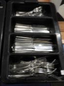 *Tray Containing Stainless Steel Cutlery