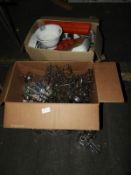 *Two Boxes Containing Assorted Sugar Pots, Condime