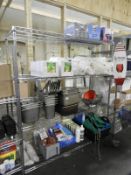 *Four Tier Stainless Steel Pot Rack