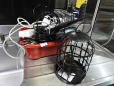 *Box Containing Festive Laser Light, Telephone, Ex