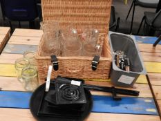 *Assorted Bartenders Accessories, Bar Glass, etc.