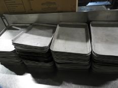 *Eight Aluminium Baking Trays