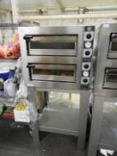 *Cuppone Tiziano Three Phase Two Deck Pizza Oven