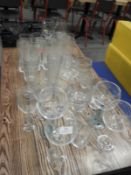 *Assorted Branded Bar Glass