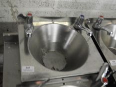 *Stainless Steel Wash Hand Basin