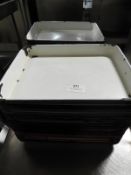 *Approximately 60 Enamel Trays