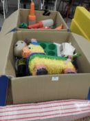 *Box Containing Silicone Moulds, Drinking Glasses,