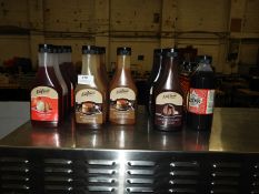 *19 Bottles of Ice Cream Sauce, 3 Bottles of Honey