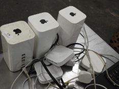 *Three Apple Speakers and Three Hubs