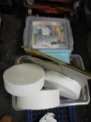 *Box Containing Cake Decorating Books, etc.