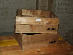 *Two Redbull Wood Crates