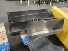 *Four Stainless Steel Bottle Holders