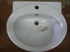 *TCCPT 03 Petite Basin 1TH Bathroom Sink