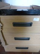 *Set of Three Office Drawers