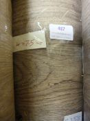 Roll of Wood Effect Lino Flooring 4x7.5m