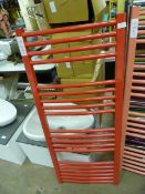 *Wall Mounted Red Radiator