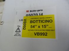 *Botticino Lightweight Marble Hearth