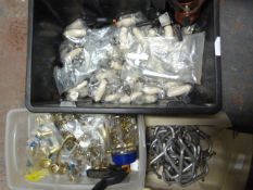 Quantity of Assorted Handles and Screws