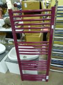 *Wall Mounted Purple Radiator