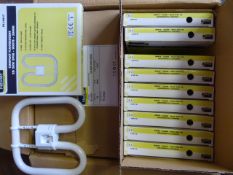 *Box of 20 Newlec Nl10837 White Compact Fluorescen