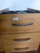 *Set of Three Office Drawers