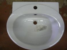 *TCCPT 03 Petite Basin 1TH Bathroom Sink