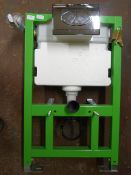 *Small Green Frame with Cistern